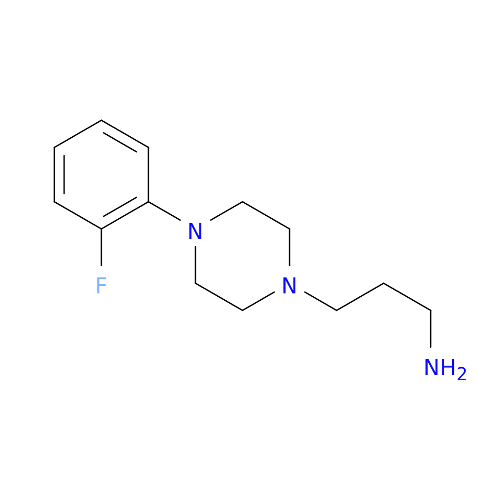 3-[4-(2-fluorophenyl)piperazin-1-yl]propan-1-amine