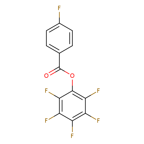 Perfluorophenyl 4-fluorobenzoate