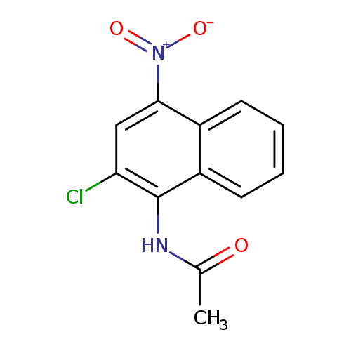 N-{2-chloro-4-nitro-1-naphthyl}acetamide