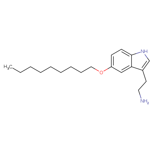 1H-Indole-3-ethanamine, 5-(nonyloxy)-