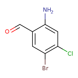 2-Amino-5-bromo-4-chloro-benzaldehyde