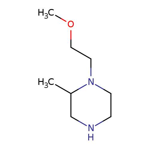 1-(2-methoxyethyl)-2-methylpiperazine
