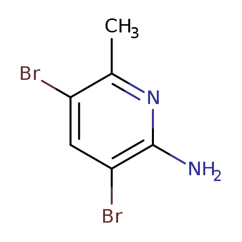2-Amino-3,5-dibromo-6-methylpyridine