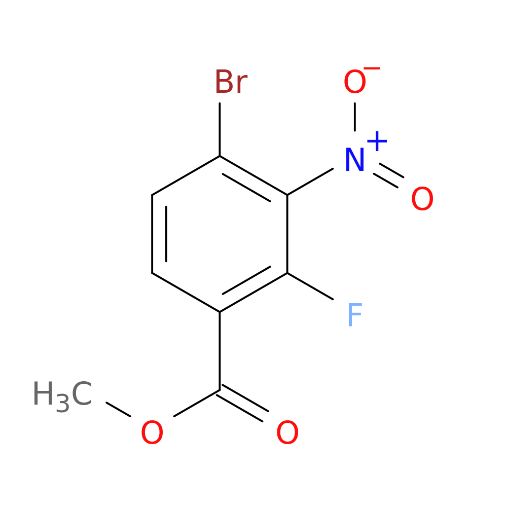 Methyl 4-Bromo-2-Fluoro-3-Nitrobenzoate
