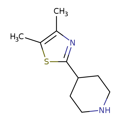 4-(dimethyl-1,3-thiazol-2-yl)piperidine