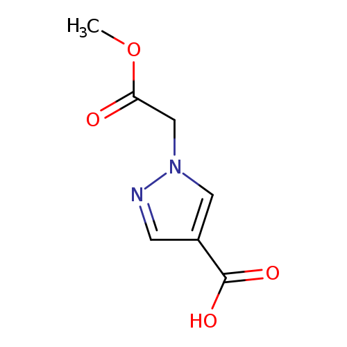 1-(2-methoxy-2-oxoethyl)-1H-pyrazole-4-carboxylic acid