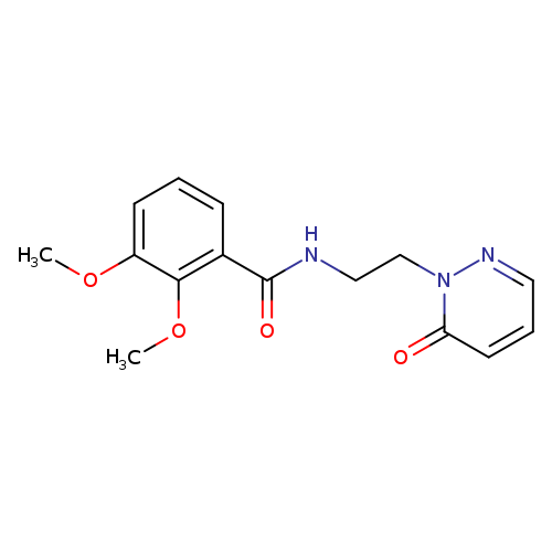2,3-dimethoxy-N-[2-(6-oxo-1,6-dihydropyridazin-1-yl)ethyl]benzamide
