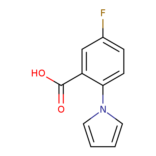5-Fluoro-2-(1h-pyrrol-1-yl)benzoic acid
