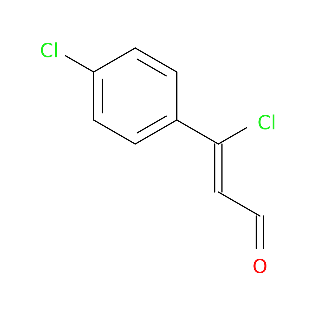 (2Z)-3-Chloro-3-(4-chlorophenyl)prop-2-enal