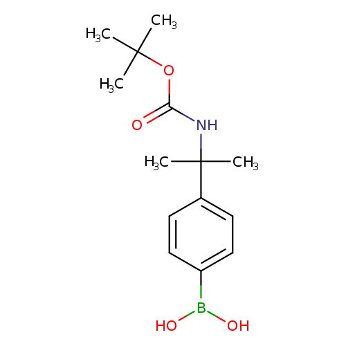 4-[(2-N-BOC-Amino)-2-propyl]phenylboronic acid