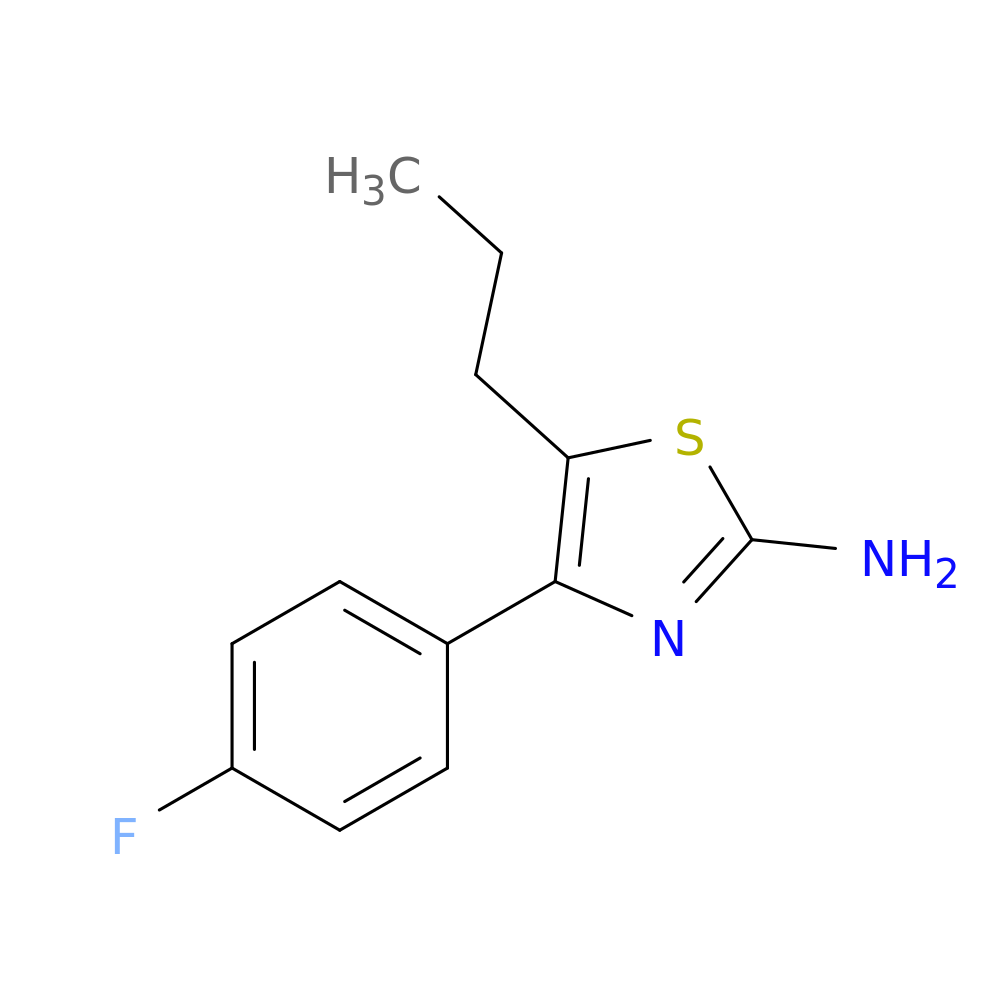 4-(4-Fluorophenyl)-5-propylthiazol-2-amine