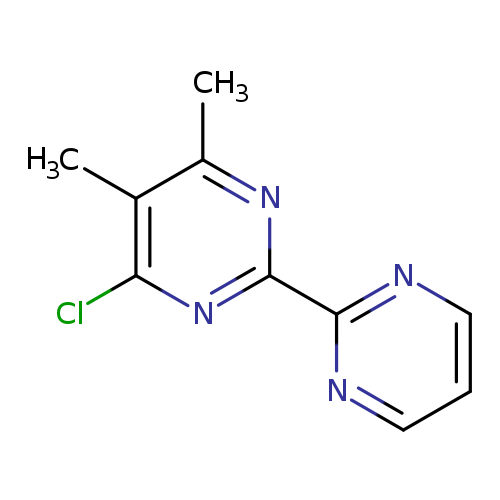 4-chloro-5,6-dimethyl-2-(pyrimidin-2-yl)pyrimidine