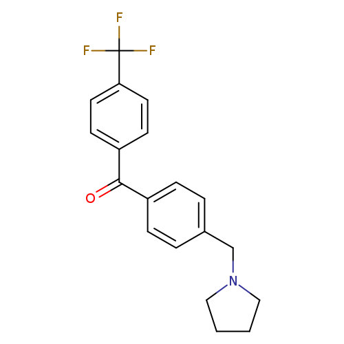 4-Pyrrolidinomethyl-4'-trifluoromethylbenzophenone