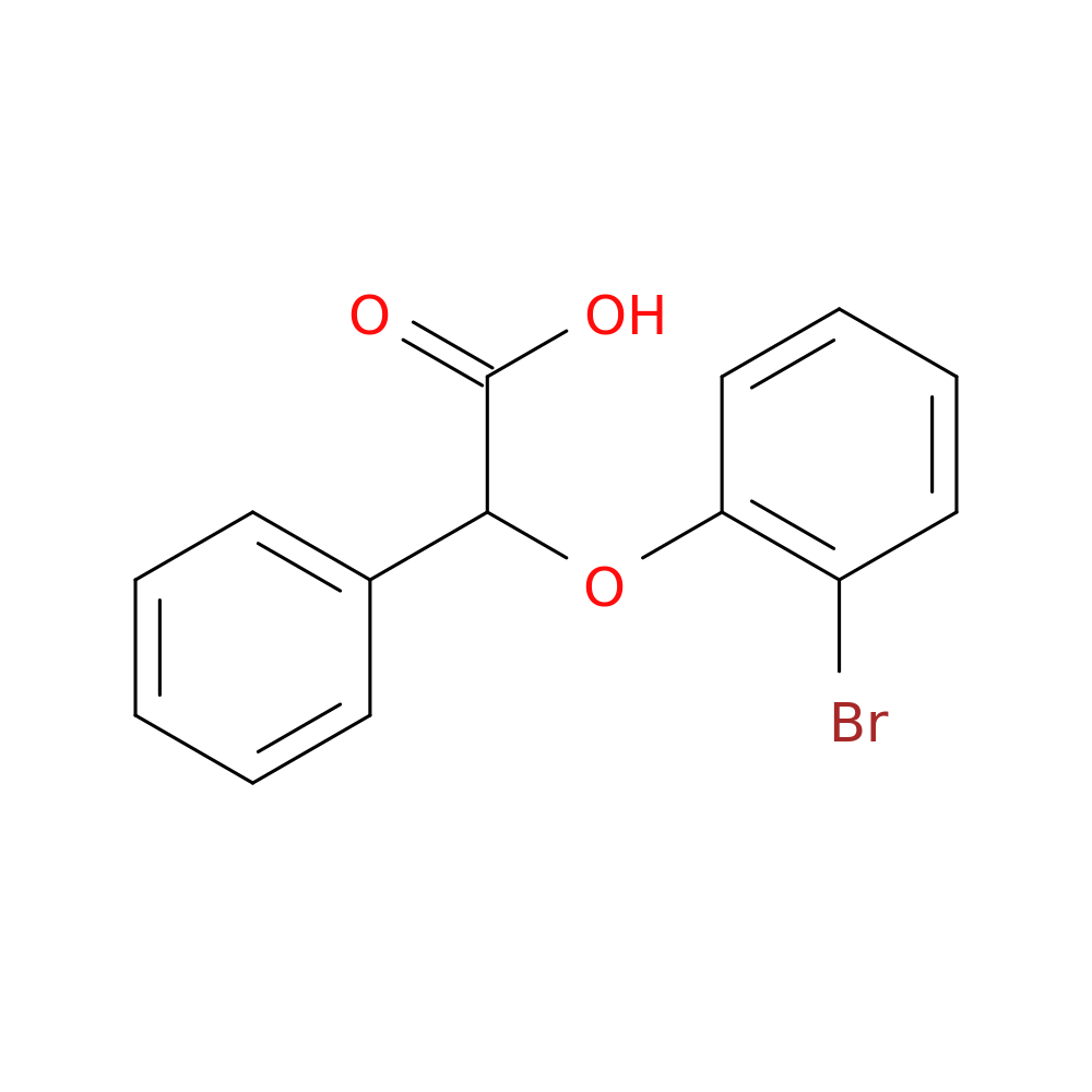 2-(2-Bromophenoxy)-2-phenylacetic acid