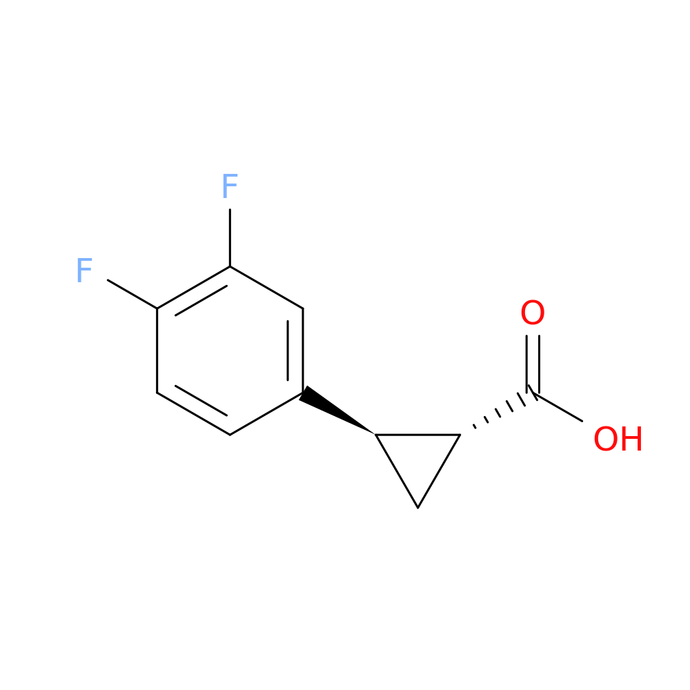 (1R,2R)-2-(3,4-difluorophenyl)cyclopropanecarboxylic acid