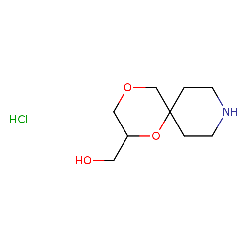 {1,4-dioxa-9-azaspiro[5.5]undecan-2-yl}methanolhydrochloride