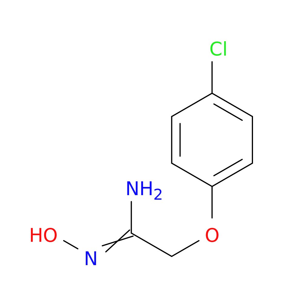 2-(4-chlorophenoxy)-N'-hydroxyethanimidamide