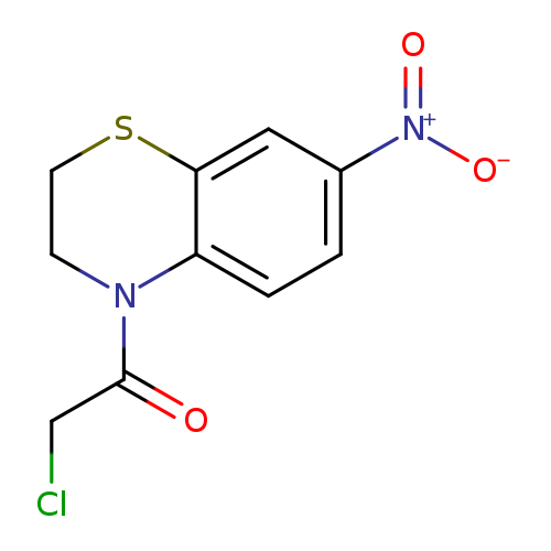 2-Chloro-1-(7-Nitro-2H-Benzo[B][1,4]Thiazin-4(3H)-Yl)Ethanone