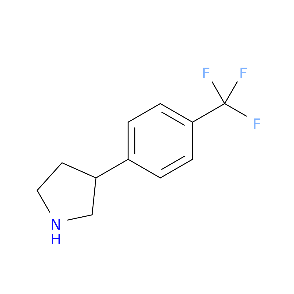 3-(4-(Trifluoromethyl)phenyl)pyrrolidine