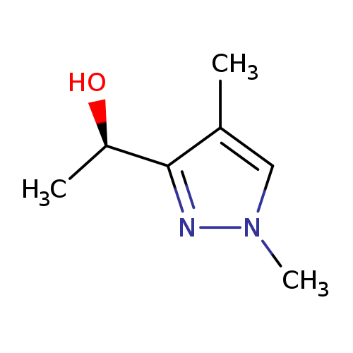(1R)-1-(1,4-dimethyl-1H-pyrazol-3-yl)ethan-1-ol