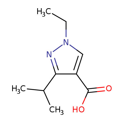 1-Ethyl-3-(propan-2-yl)-1h-pyrazole-4-carboxylic acid