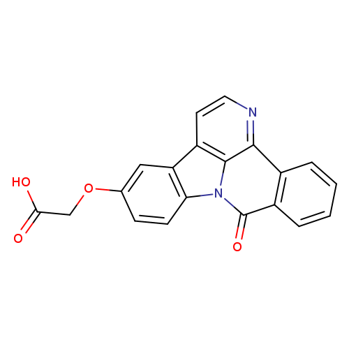 [(9-oxo-9H-benzo[c]indolo[3,2,1-ij][1,5]naphthyridin-5-yl)oxy]acetic acid