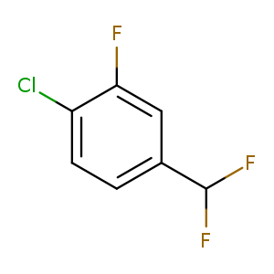 1-Chloro-4-(difluoromethyl)-2-fluorobenzene