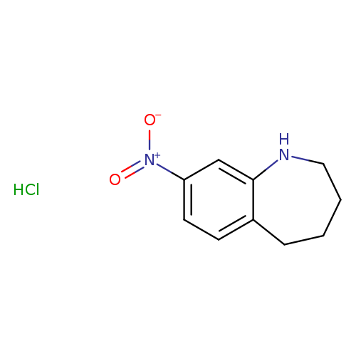 8-nitro-2,3,4,5-tetrahydro-1h-1-benzazepine hydrochloride