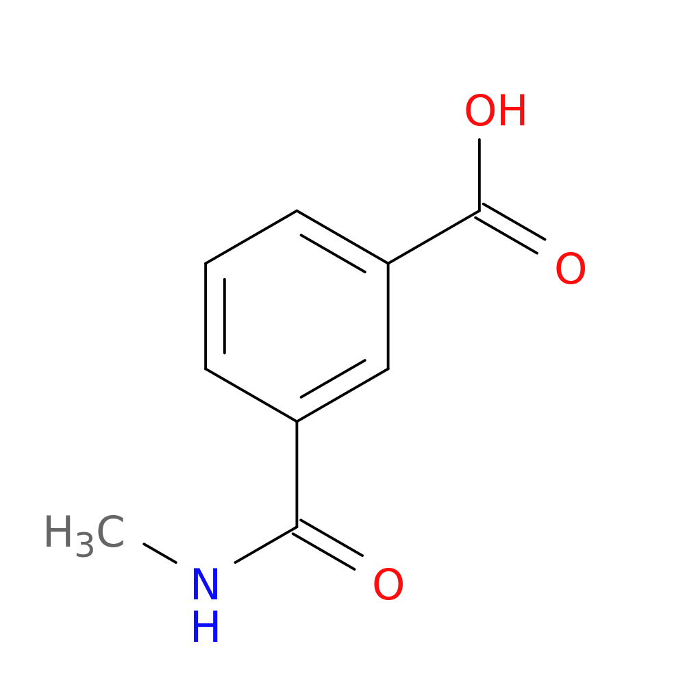 3-(Methylcarbamoyl)benzoic acid