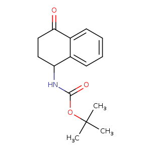 tert-Butyl (4-oxo-1，2，3，4-tetrahydronaphthalen-1-yl)carbamate