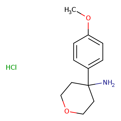 4-(4-Methoxyphenyl)tetrahydro-2H-pyran-4-amine hydrochloride
