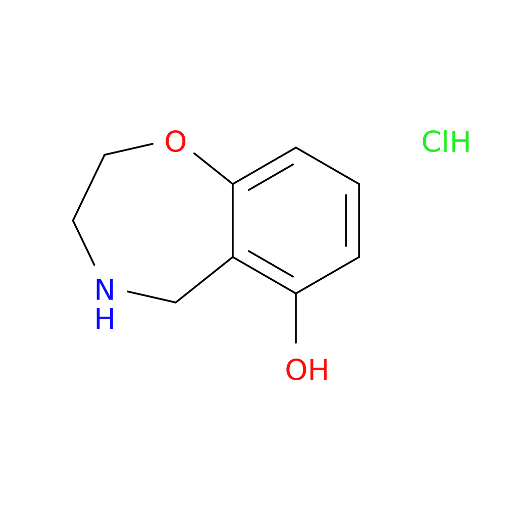 2,3,4,5-tetrahydro-1,4-benzoxazepin-6-ol hydrochloride