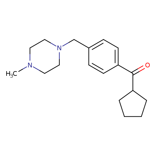 CYCLOPENTYL 4-(4-METHYLPIPERAZINOMETHYL)PHENYL KETONE