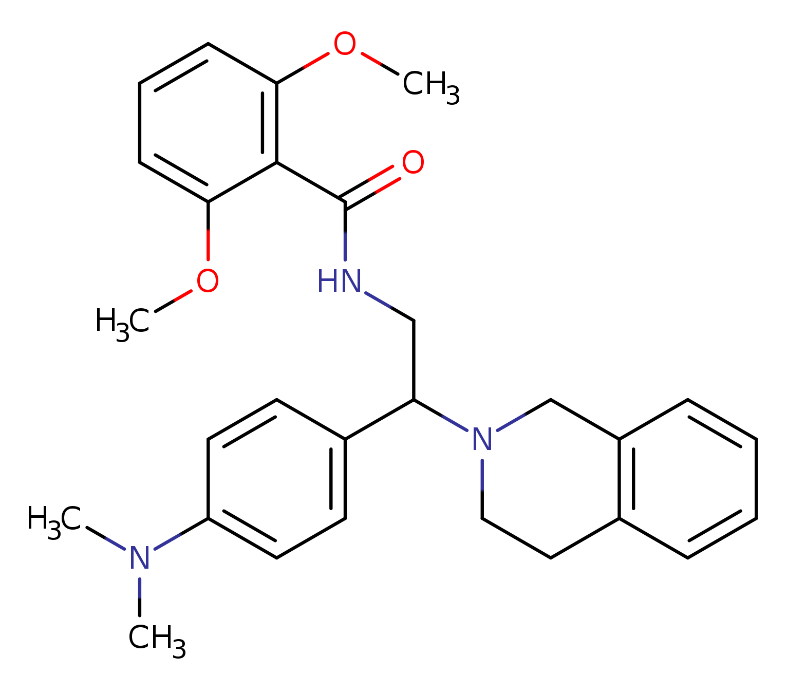 N-{2-[4-(dimethylamino)phenyl]-2-(1,2,3,4-tetrahydroisoquinolin-2-yl)ethyl}-2,6-dimethoxybenzamide