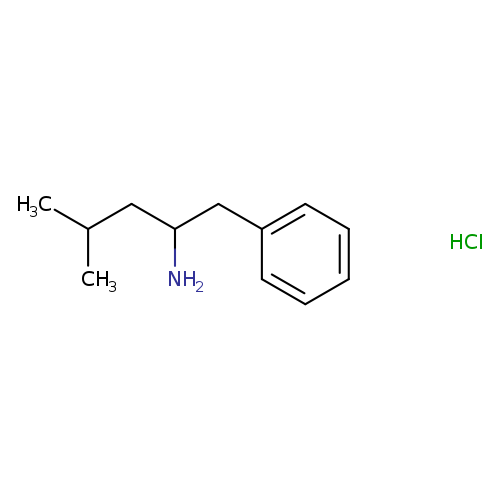 4-methyl-1-phenylpentan-2-aminehydrochloride