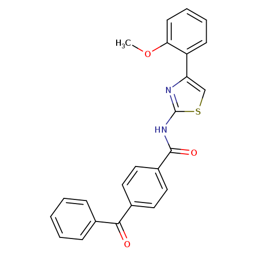 4-benzoyl-N-[4-(2-methoxyphenyl)-1,3-thiazol-2-yl]benzamide