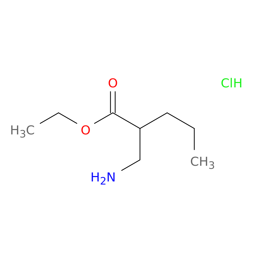 ethyl 2-(aminomethyl)pentanoate hydrochloride