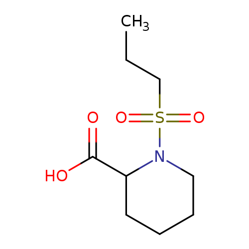 1-(propane-1-sulfonyl)piperidine-2-carboxylic acid