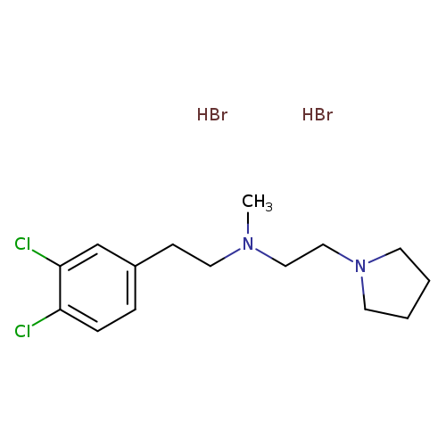 N-[2-(3,4-Dichlorophenyl)ethyl]-N-methyl-1-pyrrolidineethanamine dihydrobromide