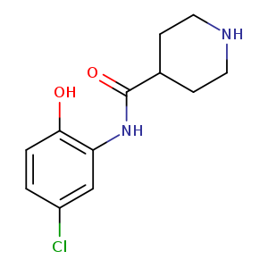 N-(5-chloro-2-hydroxyphenyl)piperidine-4-carboxamide