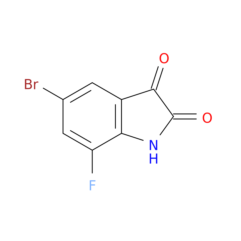 5-BROMO-7-FLUORO-2,3-DIHYDRO-1H-INDOLE-2,3-DIONE