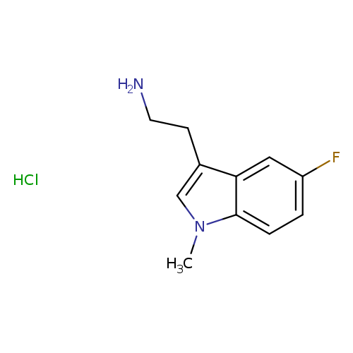 [2-(5-Fluoro-1-methyl-1h-indol-3-yl)ethyl]amine hydrochloride