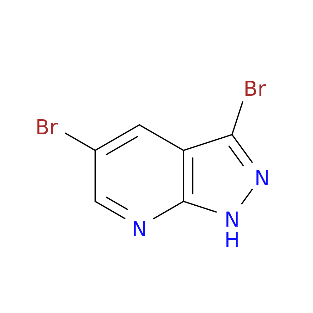 3,5-Dibromo-1H-pyrazolo[3,4-b]pyridine