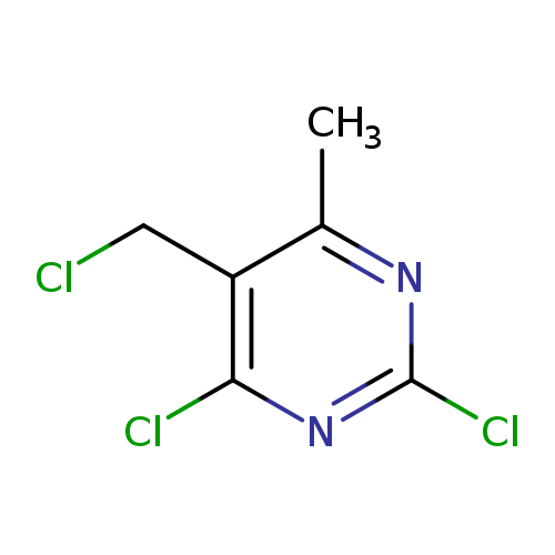 Pyrimidine, 2,4-dichloro-5-(chloromethyl)-6-methyl-