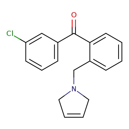 (3-Chlorophenyl)(2-((2,5-dihydro-1H-pyrrol-1-yl)methyl)phenyl)methanone