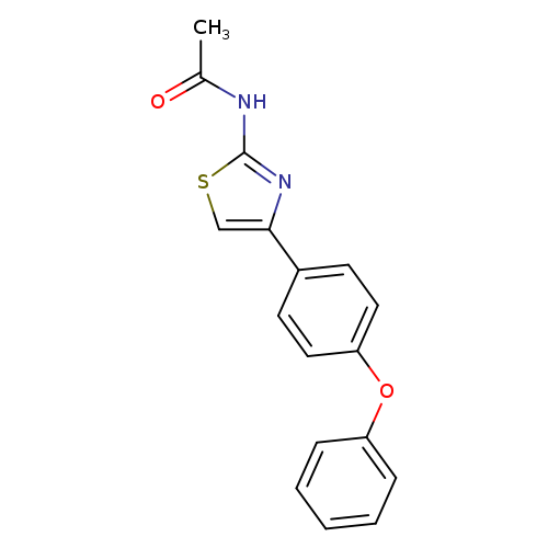 N-[4-(4-phenoxyphenyl)-1,3-thiazol-2-yl]acetamide