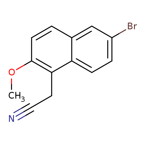 2-(6-Bromo-2-methoxynaphthalen-1-yl)acetonitrile