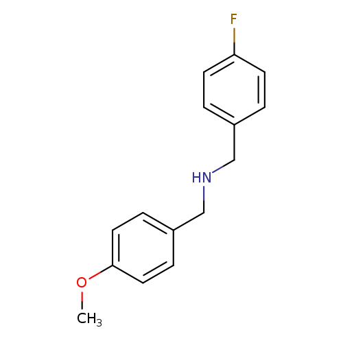 (4-FLUORO-BENZYL)-(4-METHOXY-BENZYL)-AMINE