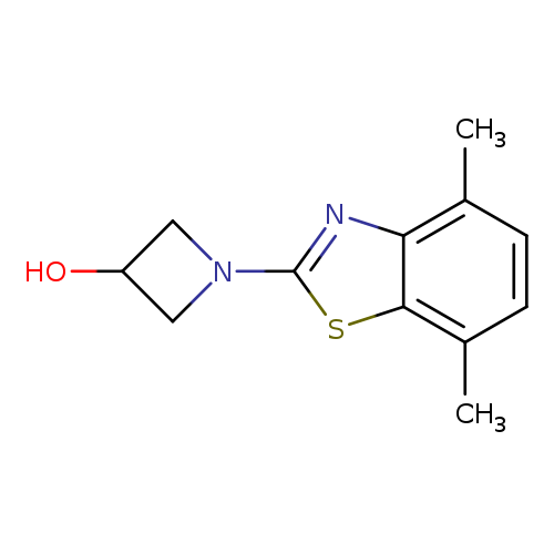 1-(4,7-Dimethylbenzo[d]thiazol-2-yl)azetidin-3-ol