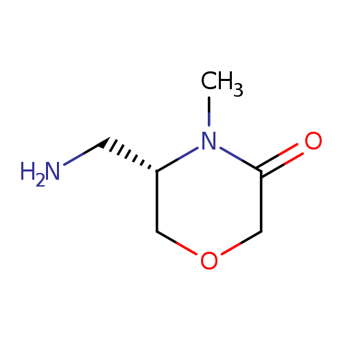 (5S)-5-(aminomethyl)-4-methylmorpholin-3-one